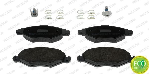 PEUGEOT 206/206+ 99- FREN BALATASI ÖN 4254.94 FERODO