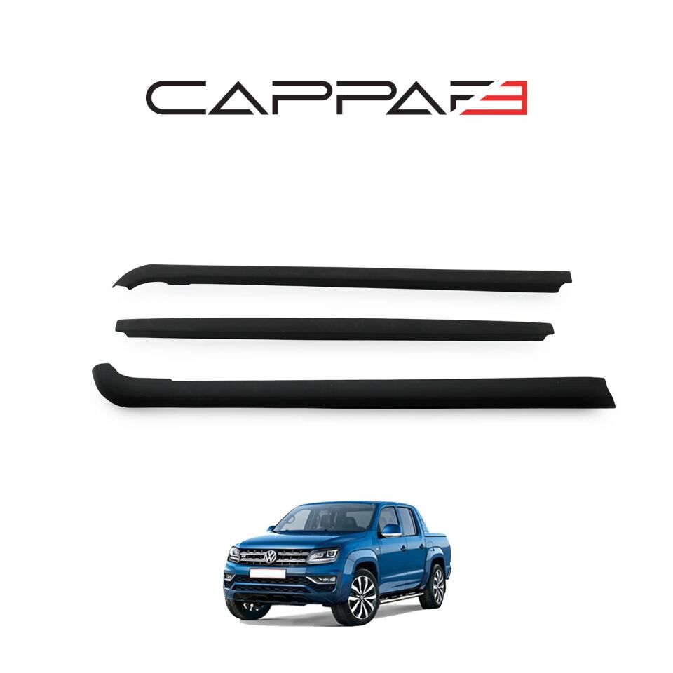 Volkswagen Amarok 2010-2022 Yıl Aralığı Uyumlu Kasa Kenar Koruma 3 Parça