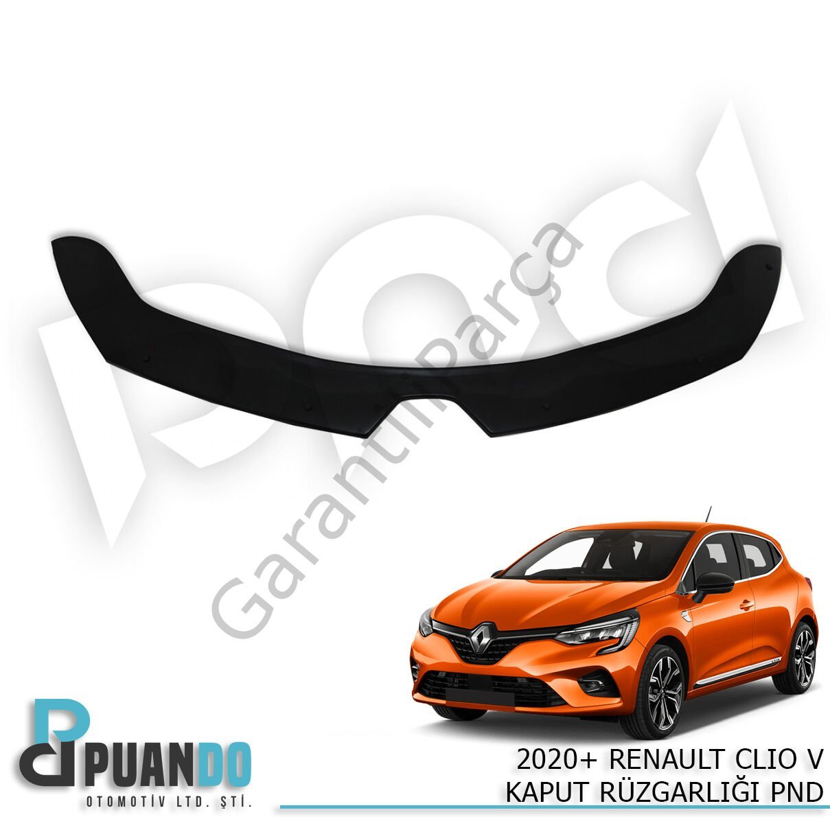 2020+ RENAULT CLIO 5 KAPUT RUZGARLIGI PND