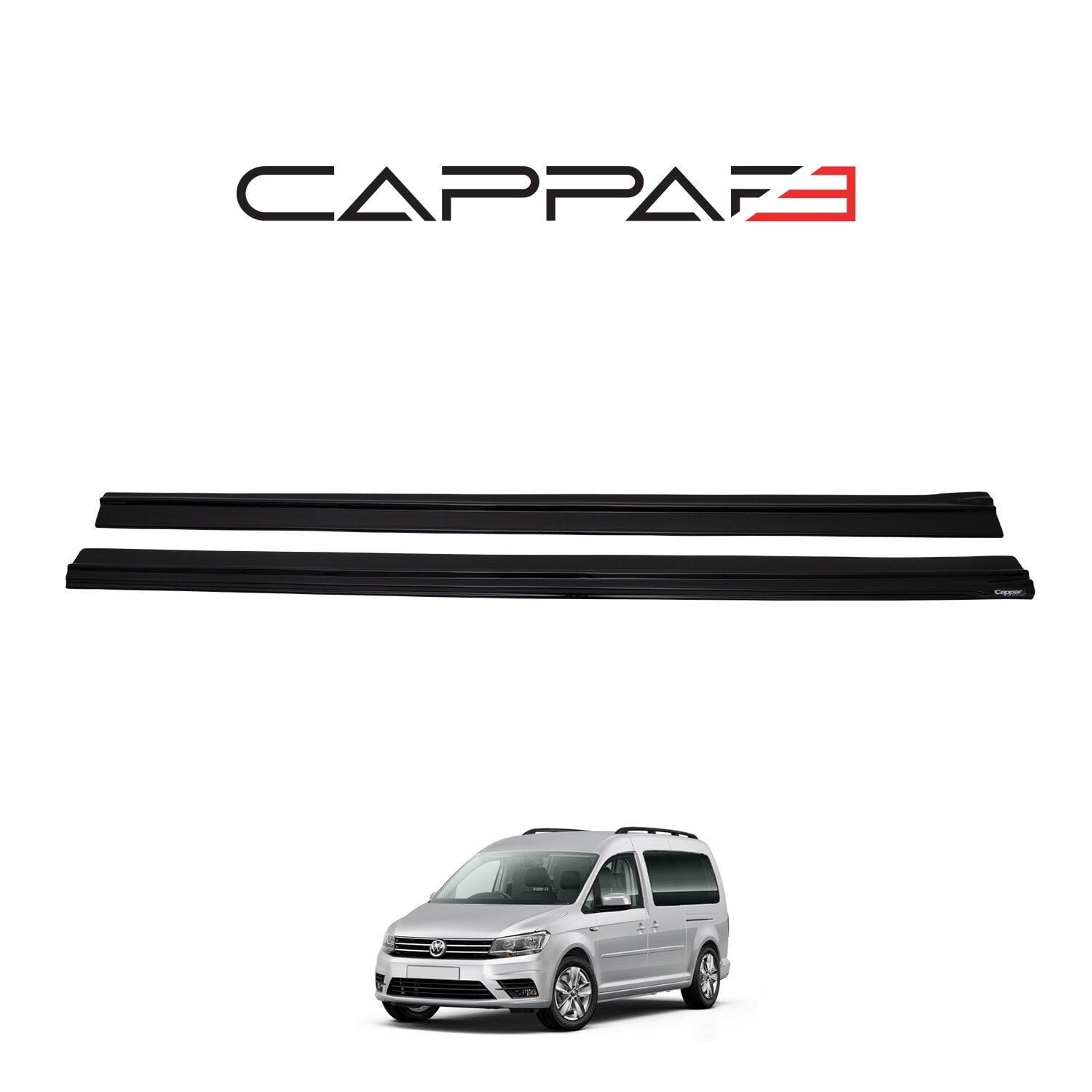 Volkswagen Caddy 2015-2020 Yıl Aralığı Uyumlu Yan Marşpiyel 2 Parça