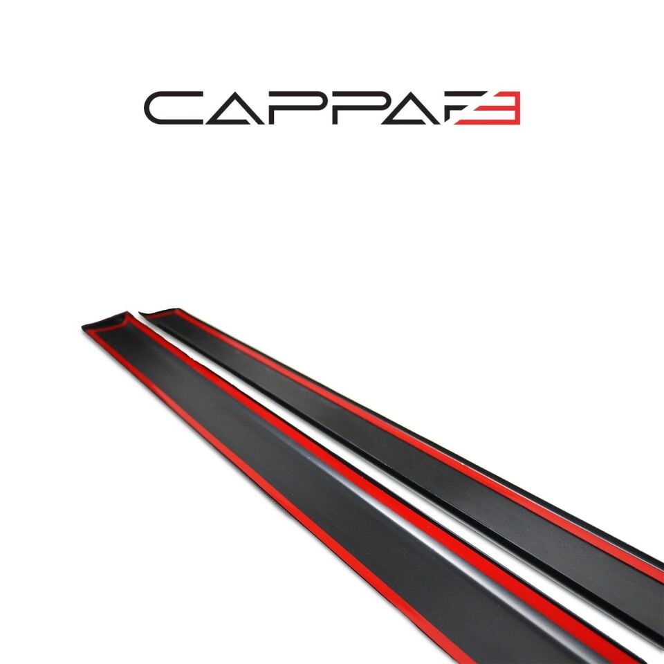 Volkswagen Caddy 2021- Yılı ve Sonrası Uyumlu Yan Marşpiyel 2 Parça