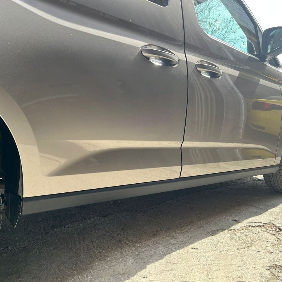 Volkswagen Caddy 2021- Yılı ve Sonrası Uyumlu Yan Marşpiyel 2 Parça