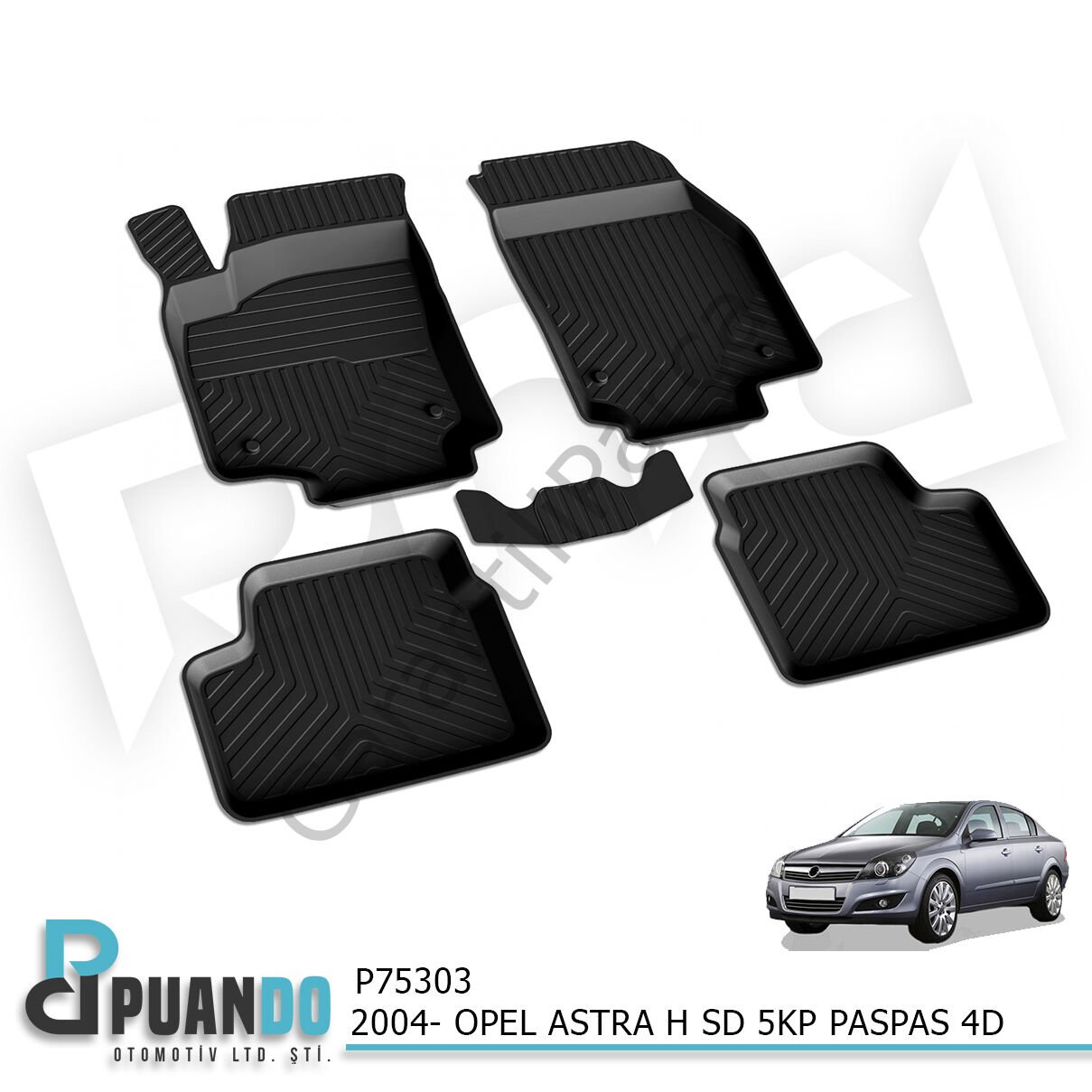 2004- OPEL ASTRA H SD 5KP PASPAS 4D SIYAH