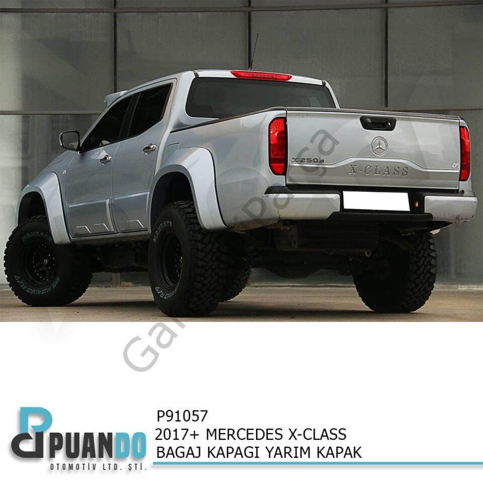 2017+ MERCEDES X-CLASS BAGAJ KAPAGI YARIM KAPAK