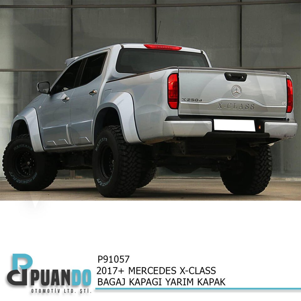 2017+ MERCEDES X-CLASS BAGAJ KAPAGI YARIM KAPAK