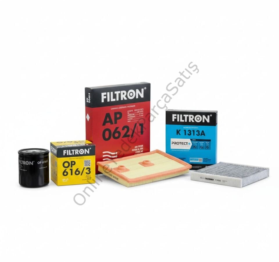 VOLKSWAGEN Polo Bakım Paketi  Hava/Yağ/Polen Filtresi FILTRON AP062-1/OP616-3/K1313A