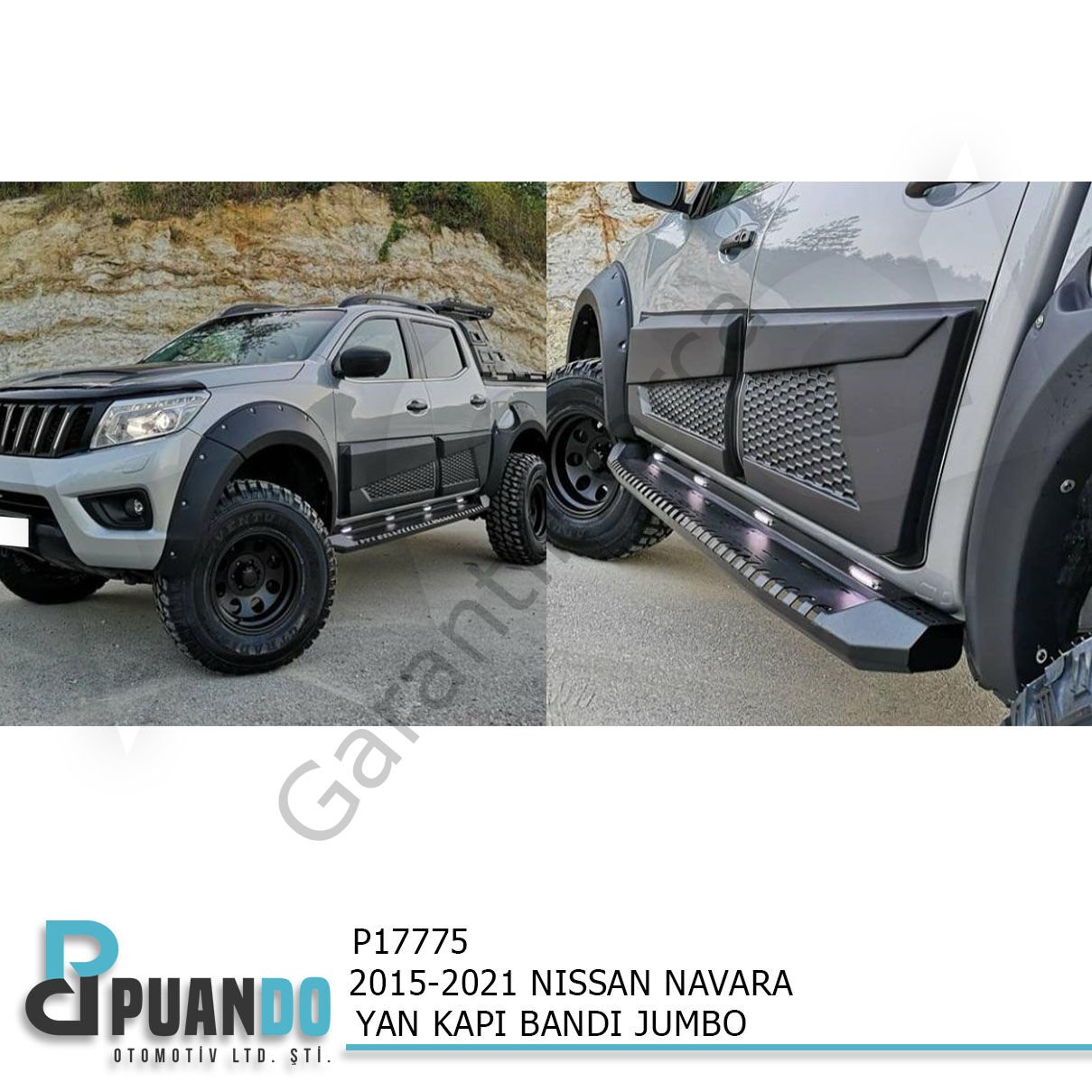 2015-2021 NISSAN NAVARA YAN KAPI BANDI JUMBO