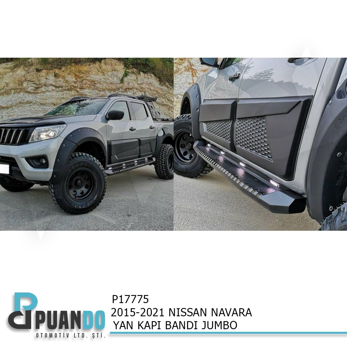 2015-2021 NISSAN NAVARA YAN KAPI BANDI JUMBO