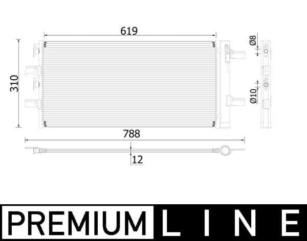 BMW MINI F54-F55-F56-F57 14-18 KLIMA RADYATÖRÜ 64509271204 BOSCH