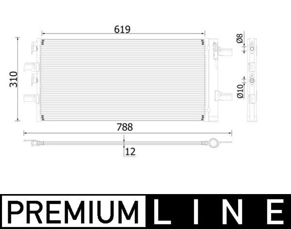 BMW MINI F54-F55-F56-F57 14-18 KLIMA RADYATÖRÜ 64509271204 BOSCH