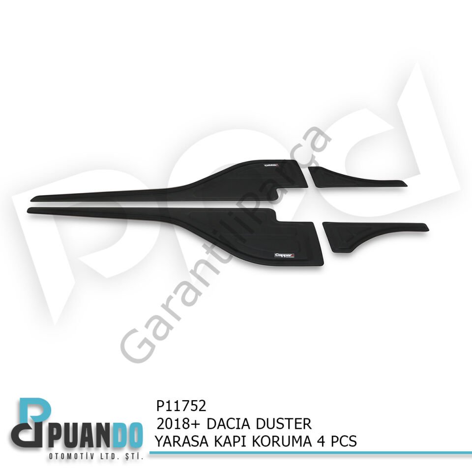 2018+ DACIA DUSTER YARASA KAPI KORUMA 4 PCS