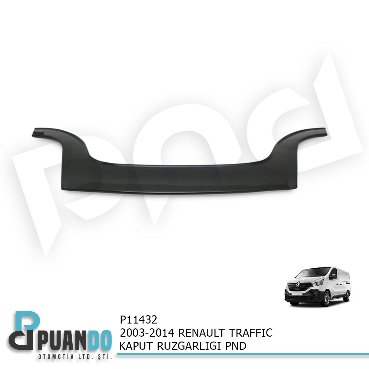 2003-2014 RENAULT TRAFFIC KAPUT RUZGARLIGI PND