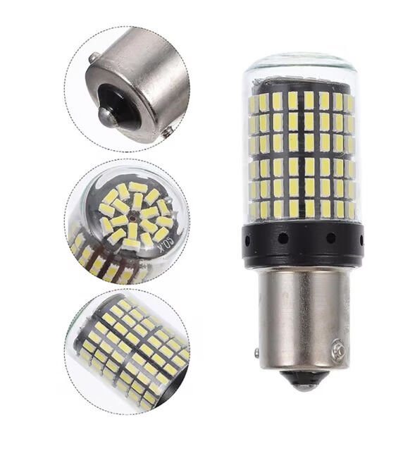 LED AMPUL 93 TEK DUY CANBUS 144 LEDLİ TURUNCU