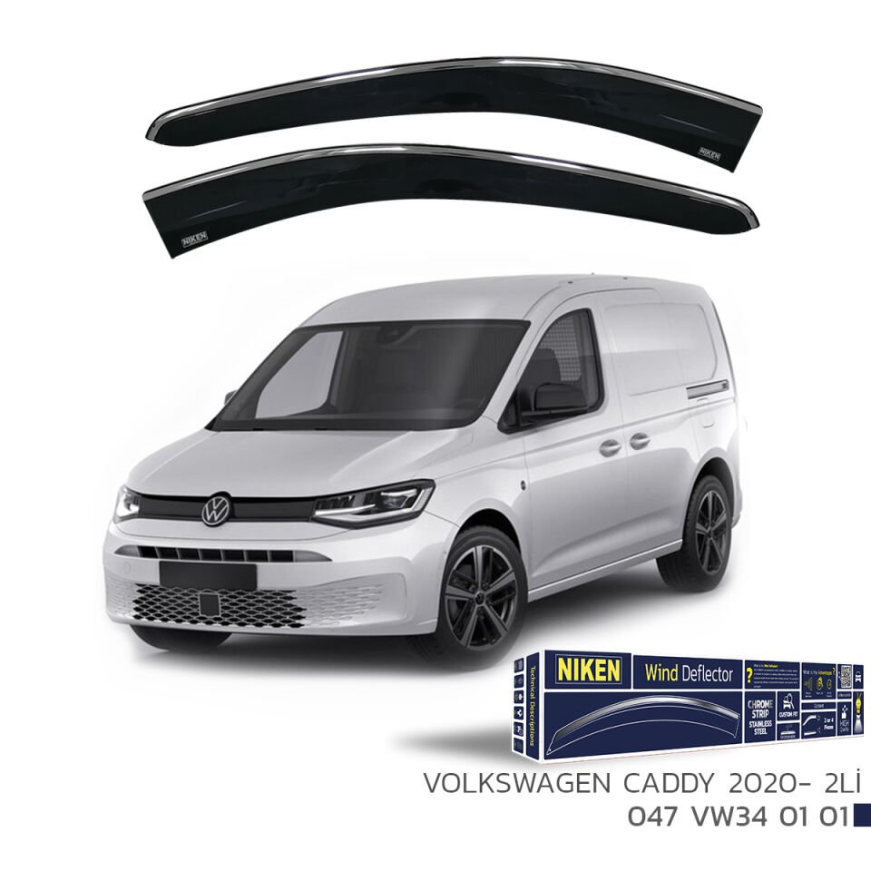 VW CADDY 2020- KROMLU CAM RÜZGARLIĞI 2Lİ