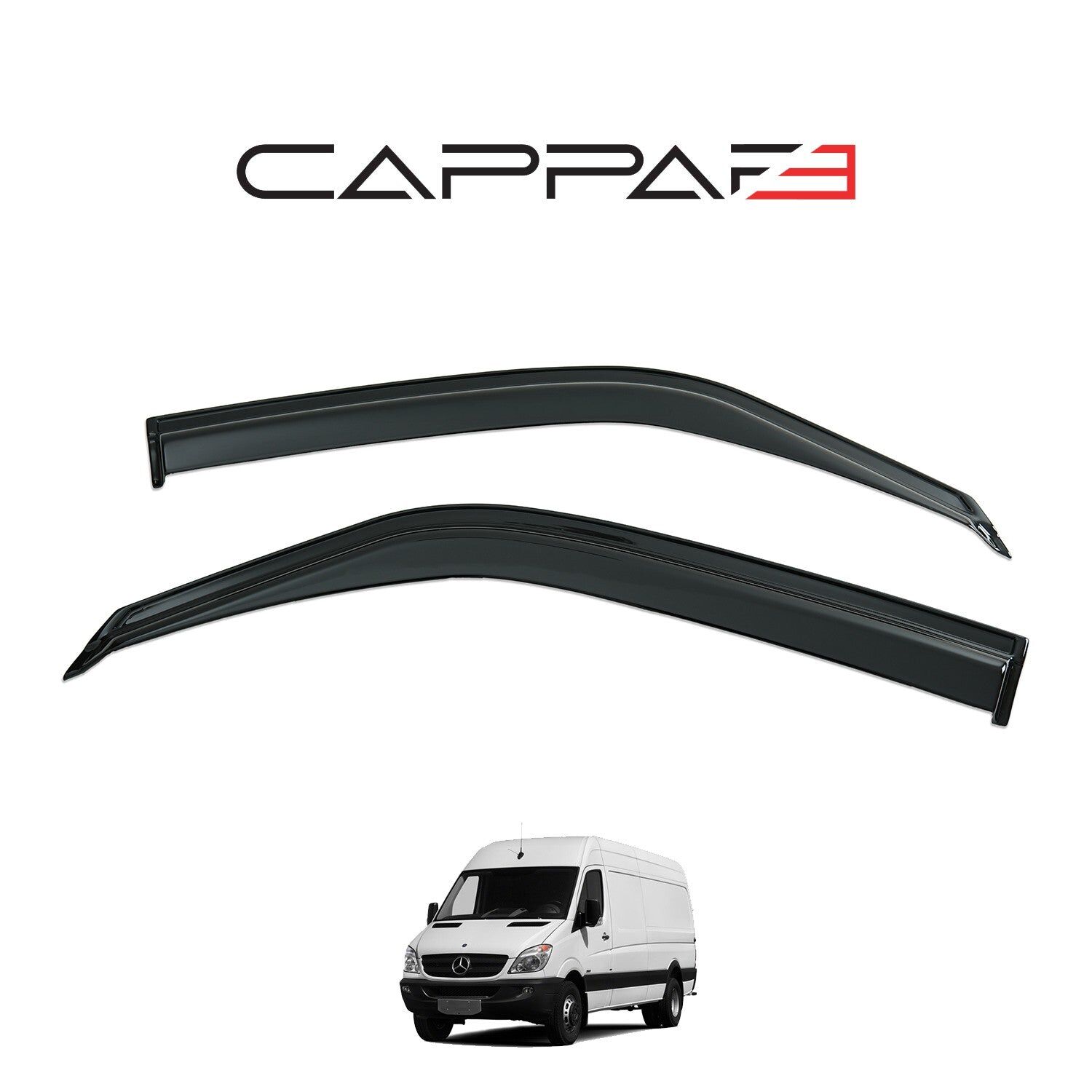 Mercedes Sprinter 2006-2012 Yıl Aralığı Uyumlu Cam Rüzgarlığı 2 Parça