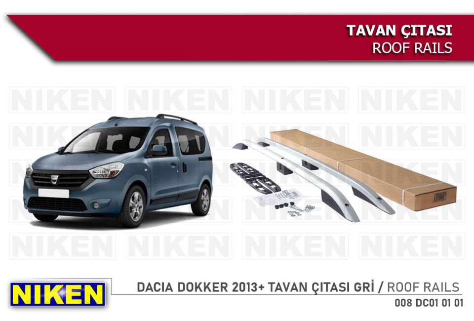DACIA DOKKER 2013- TAVAN ÇITASI GRİ