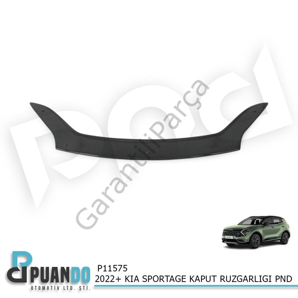 2022+ KIA SPORTAGE KAPUT RUZGARLIGI PND