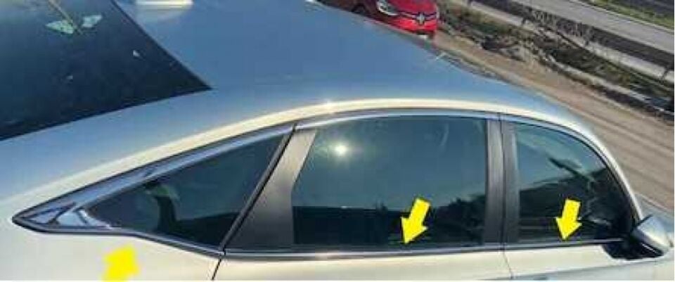 FORD FOCUS 4 KROM CAM ÇERÇEVESİ ÇITASI 2019 SONRASI