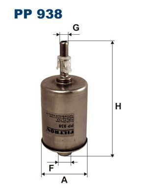 OPEL SINTRA 02- YAKIT FILTRESI 818564 FILTRON