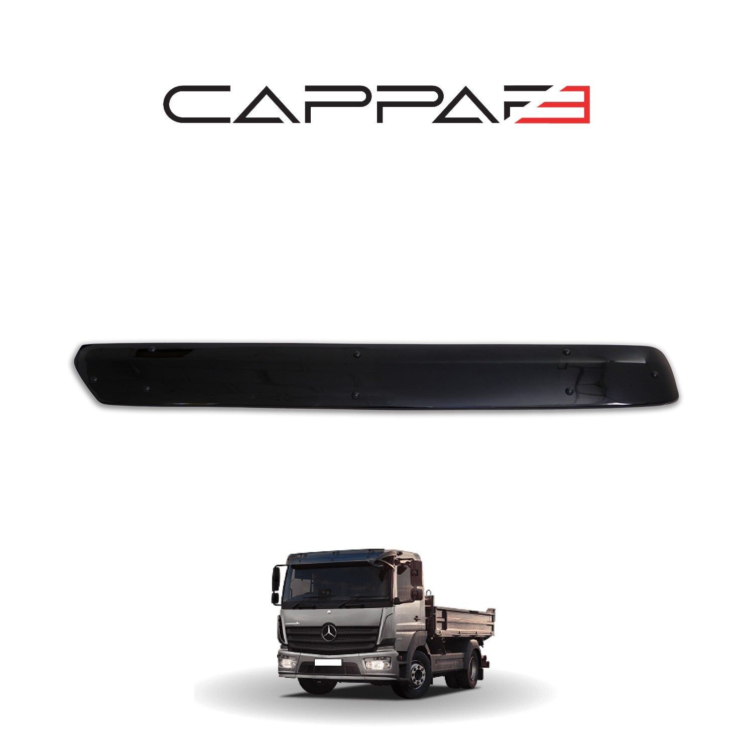 Mercedes Atego III 2013- Yılı ve Sonrası Uyumlu Ön Cam Güneşliği