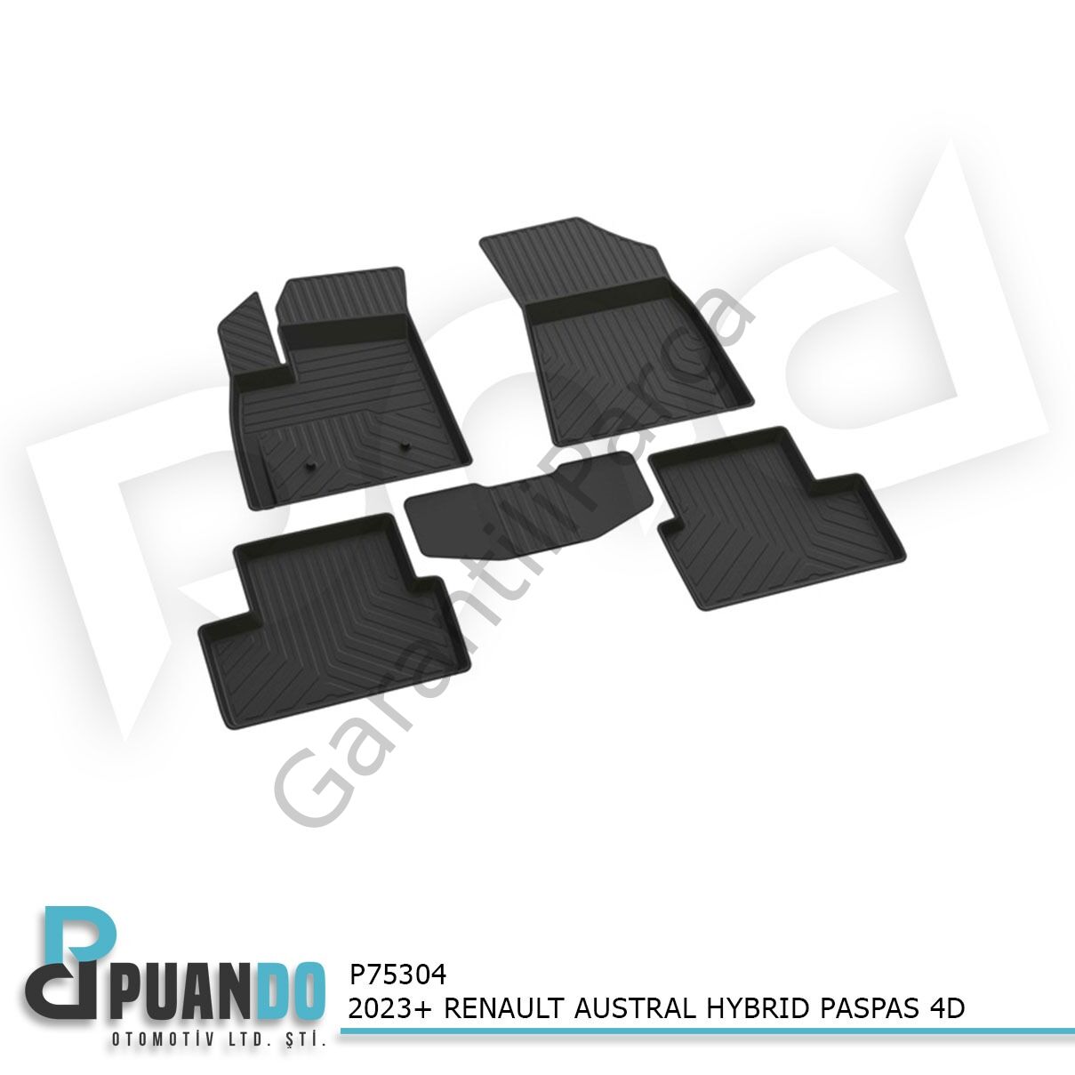 2023+ RENAULT AUSTRAL HYBRID PASPAS 4D SIYAH