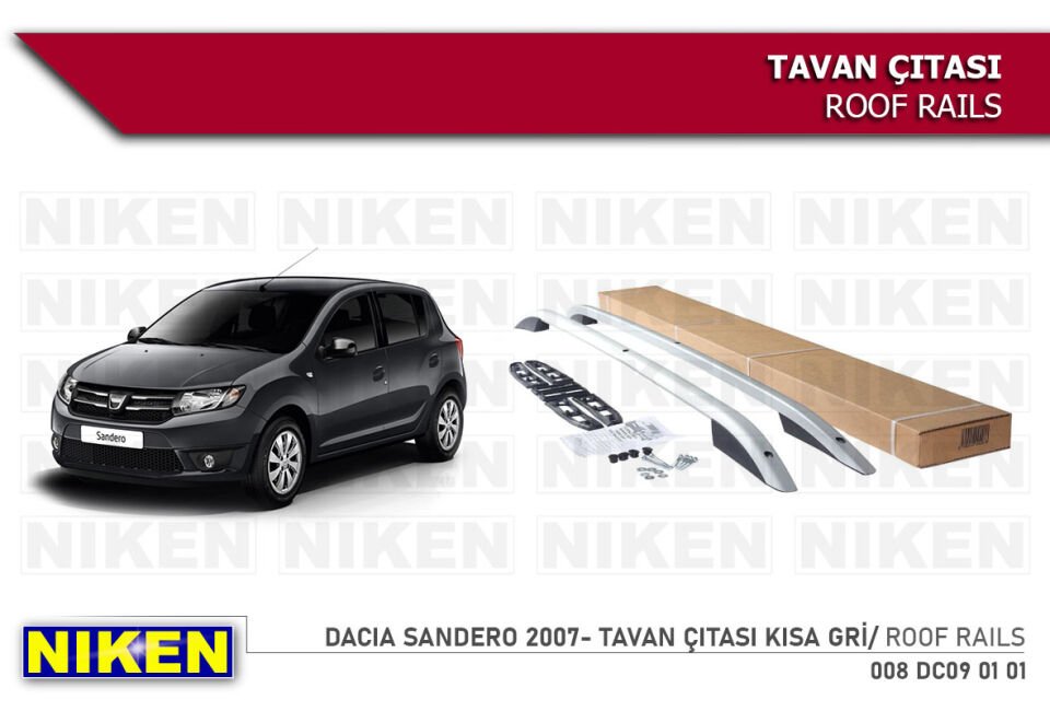 DACIA SANDERO 2007- TAVAN ÇITASI KISA GRİ