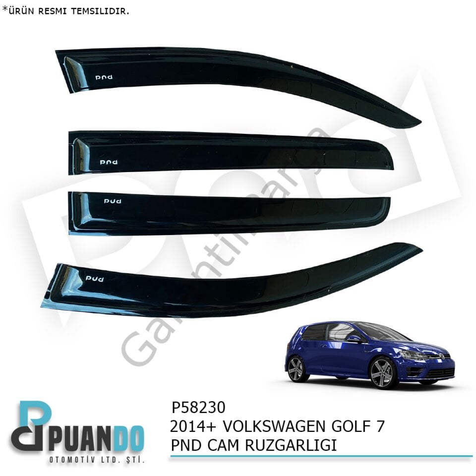 2014+ VOLKSWAGEN GOLF 7 PND CAM RUZGARLIGI