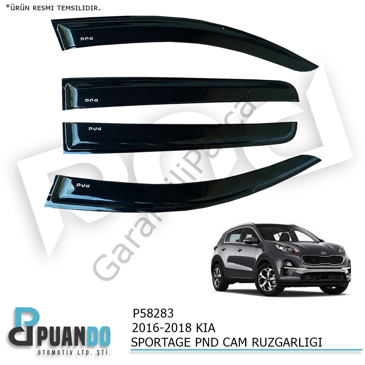 2016-2018 KIA SPORTAGE PND CAM RUZGARLIGI