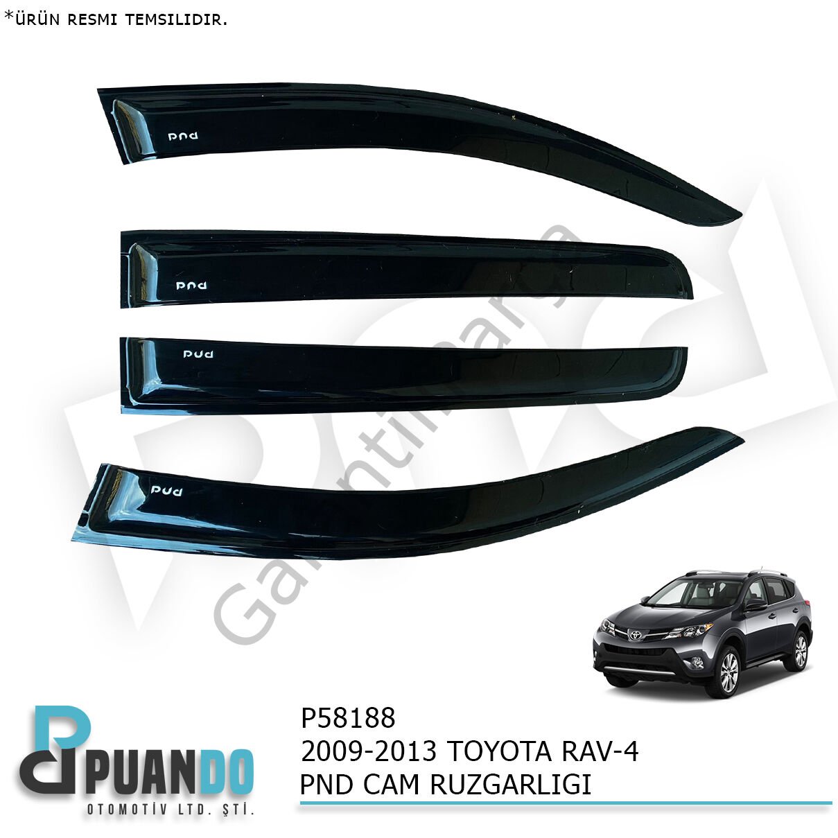 2009-2013 TOYOTA RAV-4 PND CAM RUZGARLIGI