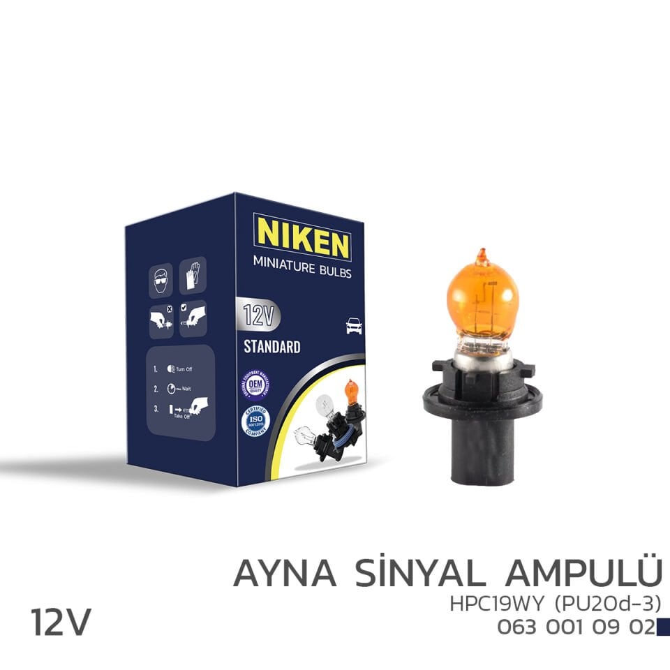 NIKEN 12V HPC19WY AYNA SİNYAL AMP(PU20d-3)AMB 10LU