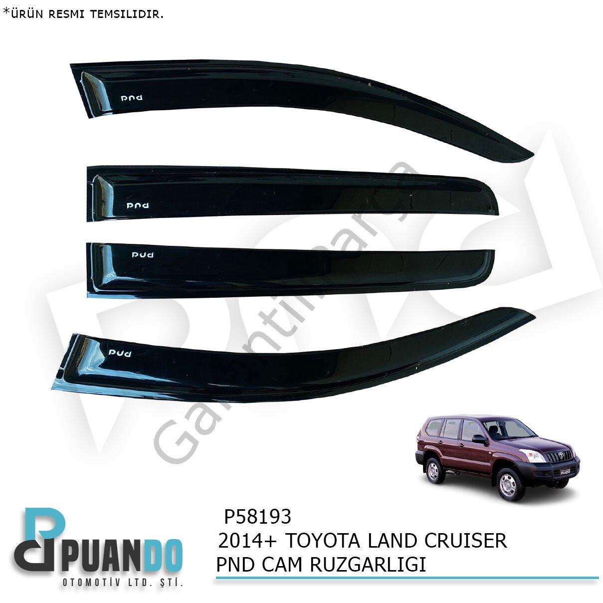 2014+ TOYOTA LAND CRUISER PND CAM RUZGARLIGI
