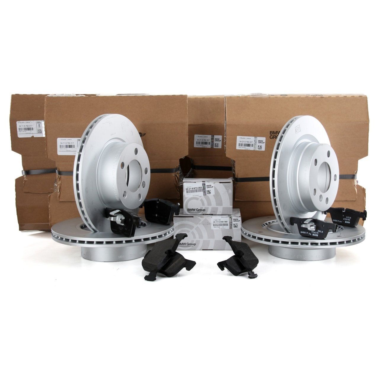 BMW F20-F20 LCI-F21-F21 LCI-F30-F30 LCI-F31- F31 LCI-F34-F34 LCI-4F32-F32 LCI-F33-F33 LCI-F36 GRAN COUPE 10-18 FREN DISKI ÖN 34116792217 FEBI