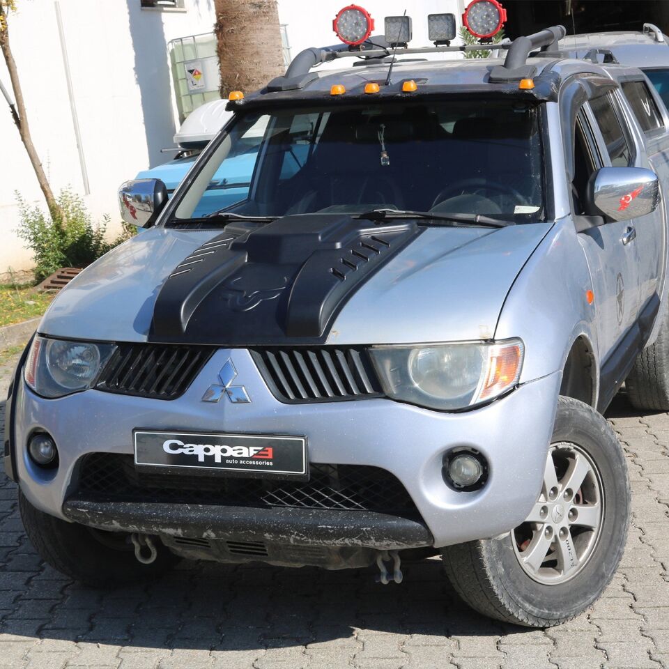 Mitsubishi L200 2007-2015 Yıl Aralığı Uyumlu Ön Kaput Büyük Scoop
