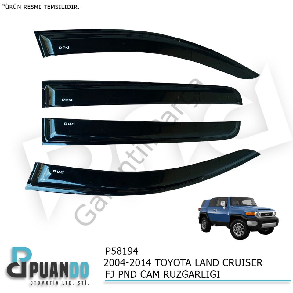 2004-2014 TOYOTA LAND CRUISER FJ PND CAM RUZGARLIG