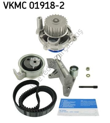 AUDI A4/A6 Triger Seti Devir Daim Pompalı SKF VKMC01918-2|06A 109 477 A