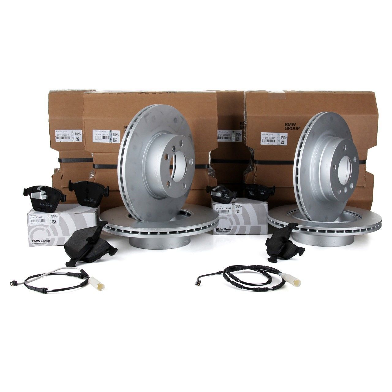 BMW E81-E87-E90-E91-E92-E93 05-11 FREN DISKI ARKA 34216855007 JURID