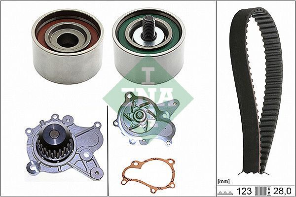 HYUNDAI ACCENT ADM vb. 2000-2011 TRIGER SETI 2431227000 - 2431227250 - K015579XS - 530 0542 10 INA