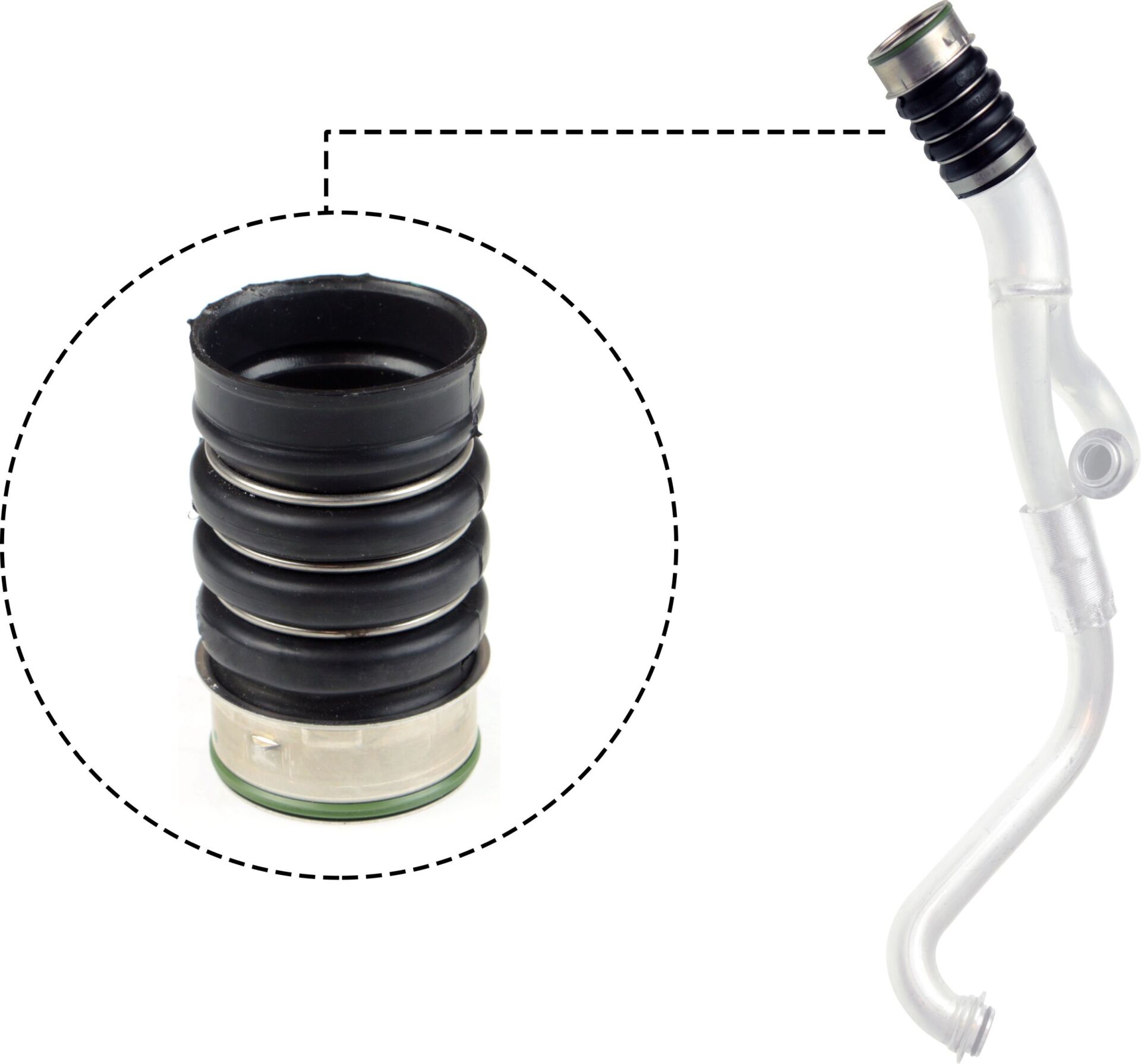 BMW E90-E91-E92-E93 07- TURBO HORTUMU 11657556551 IBRAS