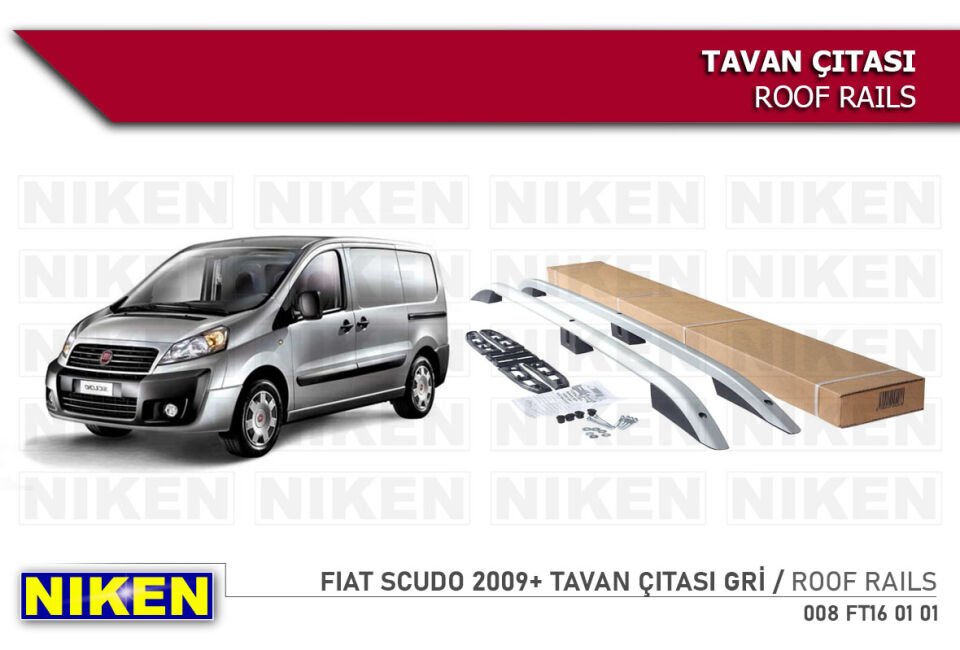FIAT SCUDO 2009- TAVAN ÇITASI KISA GRİ