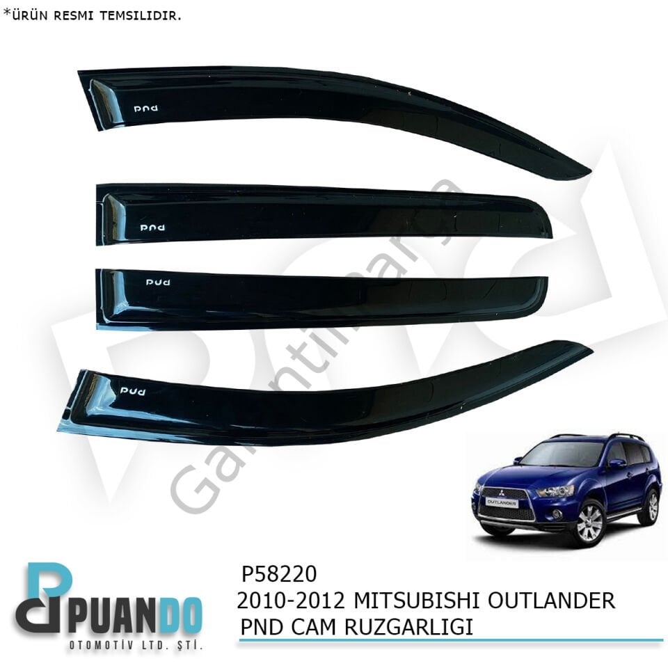2010-2012 MITSUBISHI OUTLANDER PND CAM RUZGARLIGI