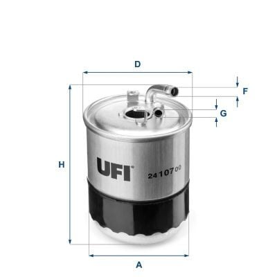 FIAT CHEROKEE II/CRYSLER/MERCEDES 315,515,CDI,VITO 04- YAKIT FILTRESI 71775532 UFI
