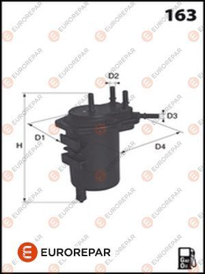 RENAULT CLIO/KANGO/MICRA/NOTE/JUKE 03- YAKIT FILTRESI 7701062190 EUROREPAR