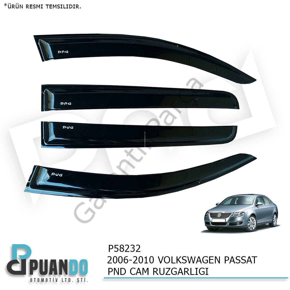2006-2010 VOLKSWAGEN PASSAT PND CAM RUZGARLIGI