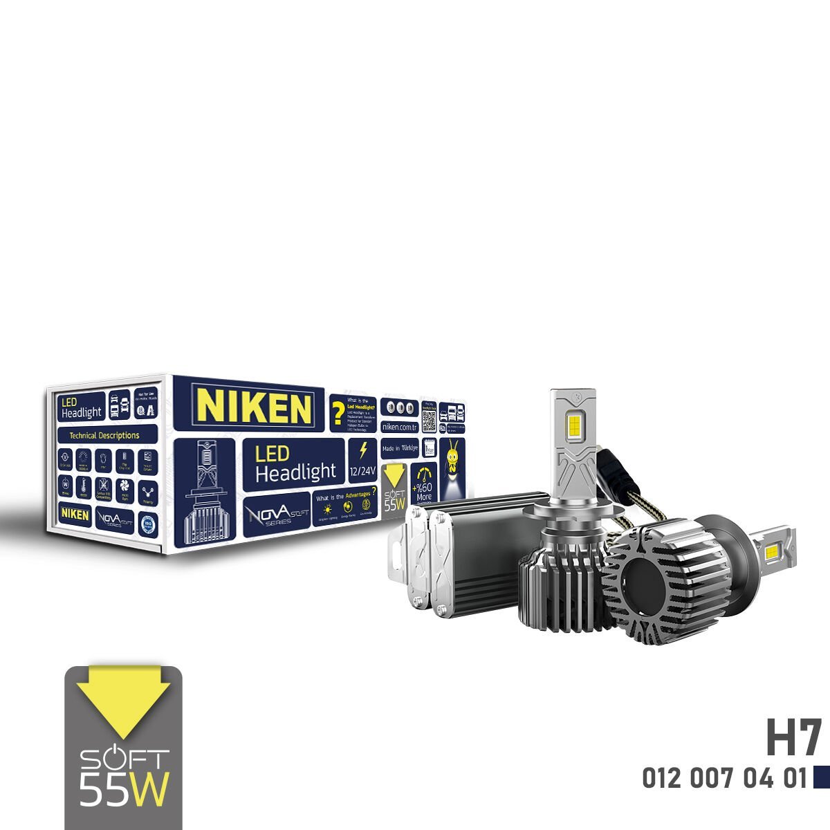 LED XENON NOVA SOFT SERİSİ H11 (55W)