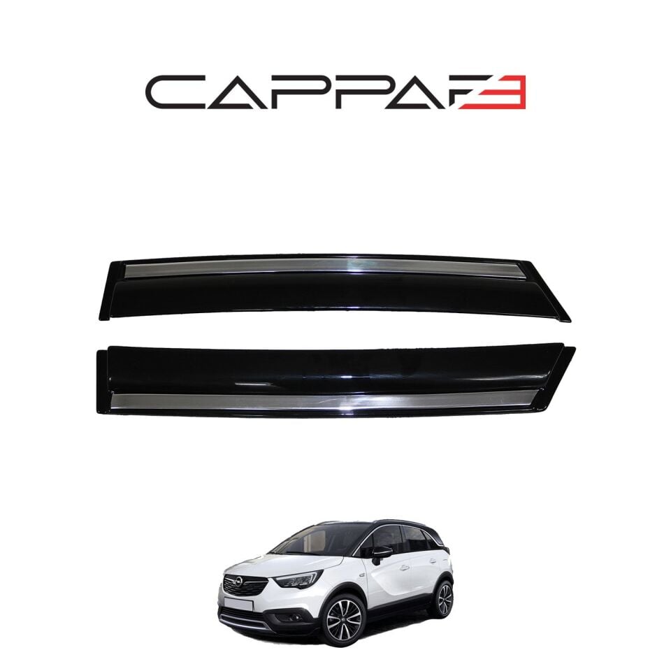 Opel Crossland 2021 Yılı Ve Üzeri Yan Cam Rüzgarlık 4 Prç.