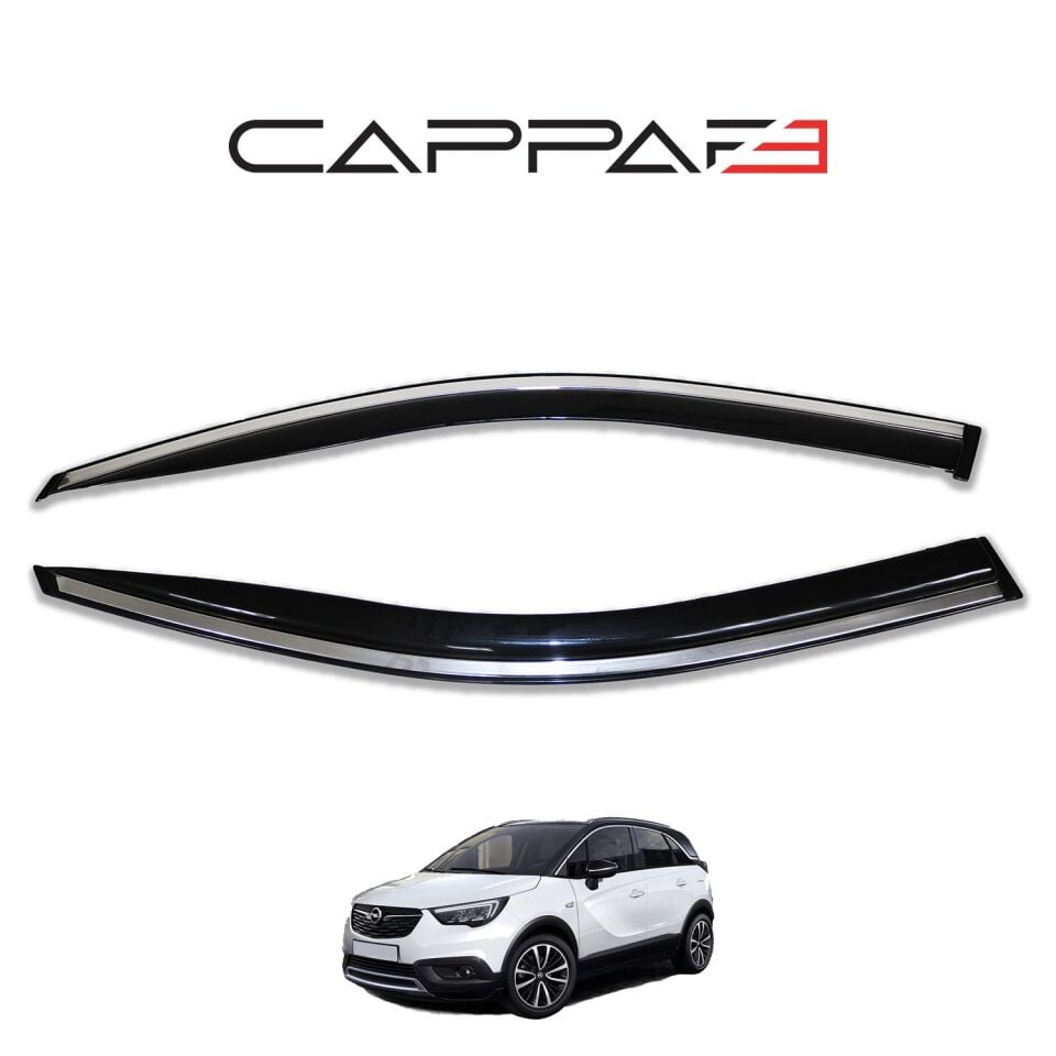 Opel Crossland 2021 Yılı Ve Üzeri Yan Cam Rüzgarlık 4 Prç.