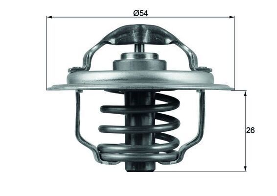 VOLKSWAGEN GOLF4-GOLF5-GOLF6-JETTA-PASSAT-POLO CLASSIC-A3-A4 97- TERMOSTAT 03G121113 M.MARELLI