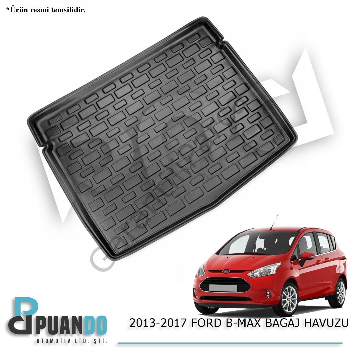 2013-2017 FORD B-MAX BAGAJ HAVUZU