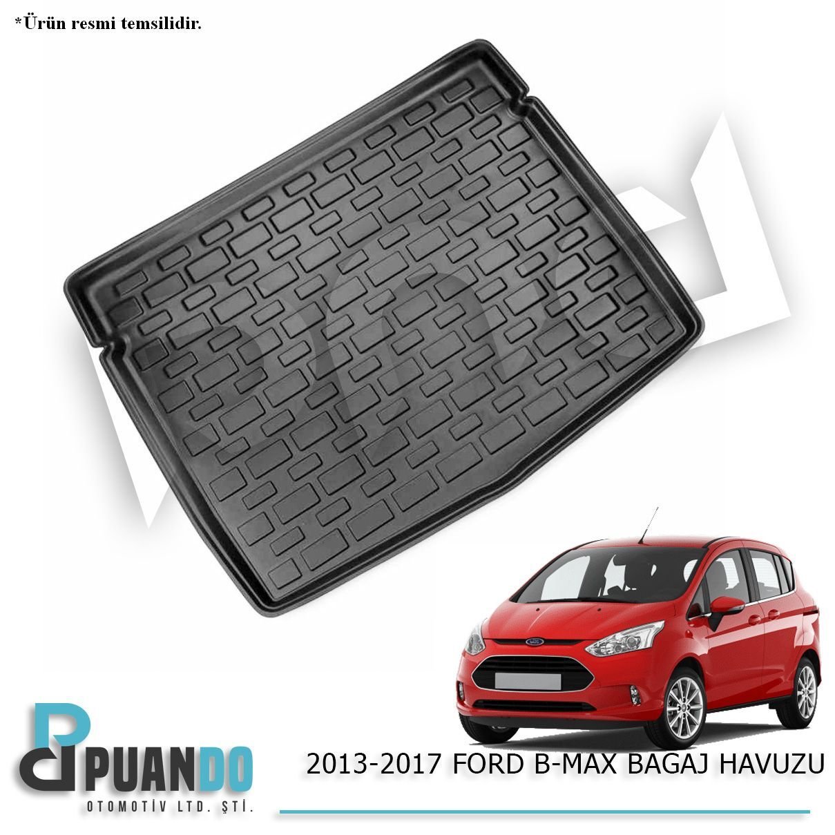 2013-2017 FORD B-MAX BAGAJ HAVUZU