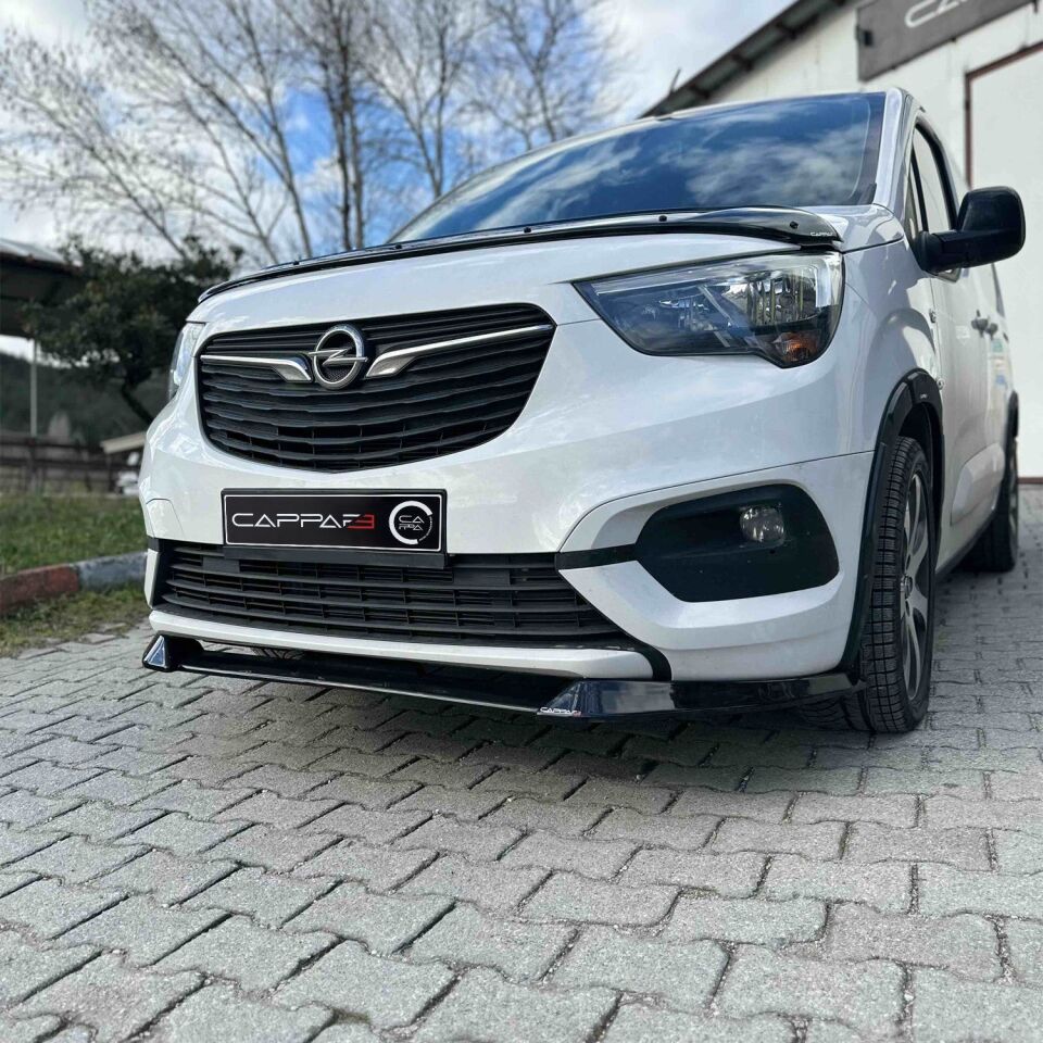 Opel Combo E 2018 Yılı Ve Sonrası Ön Tampon Lip